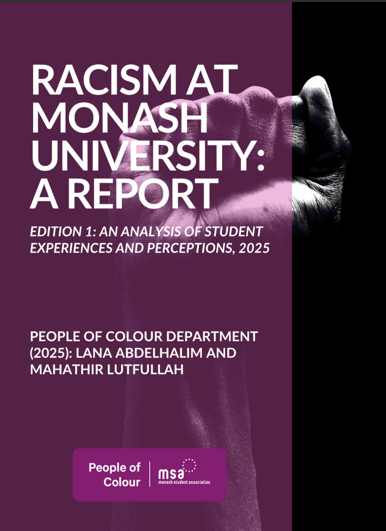 MSA Racism Report 2025 Cover