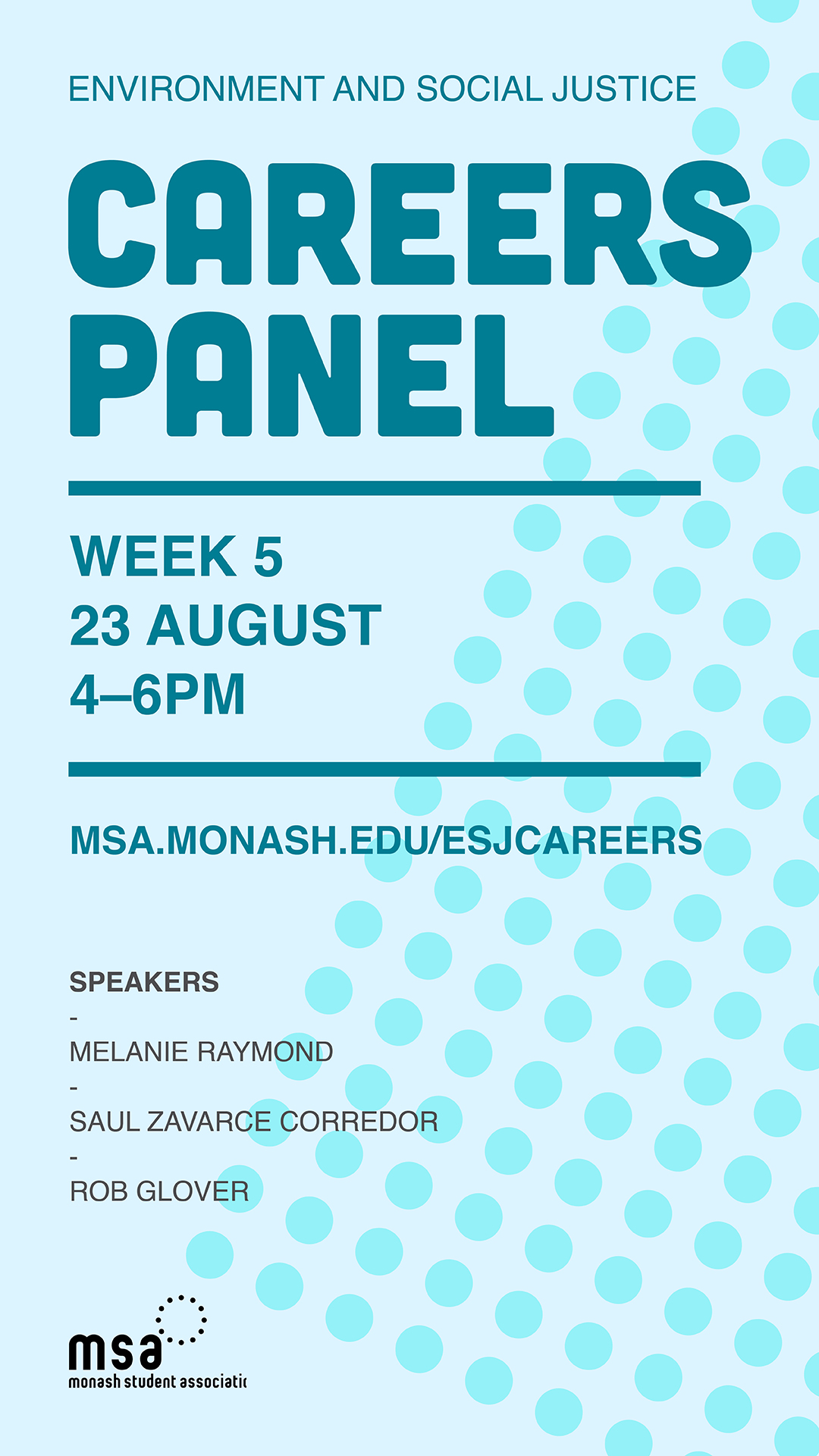 ESJ Careers Panel