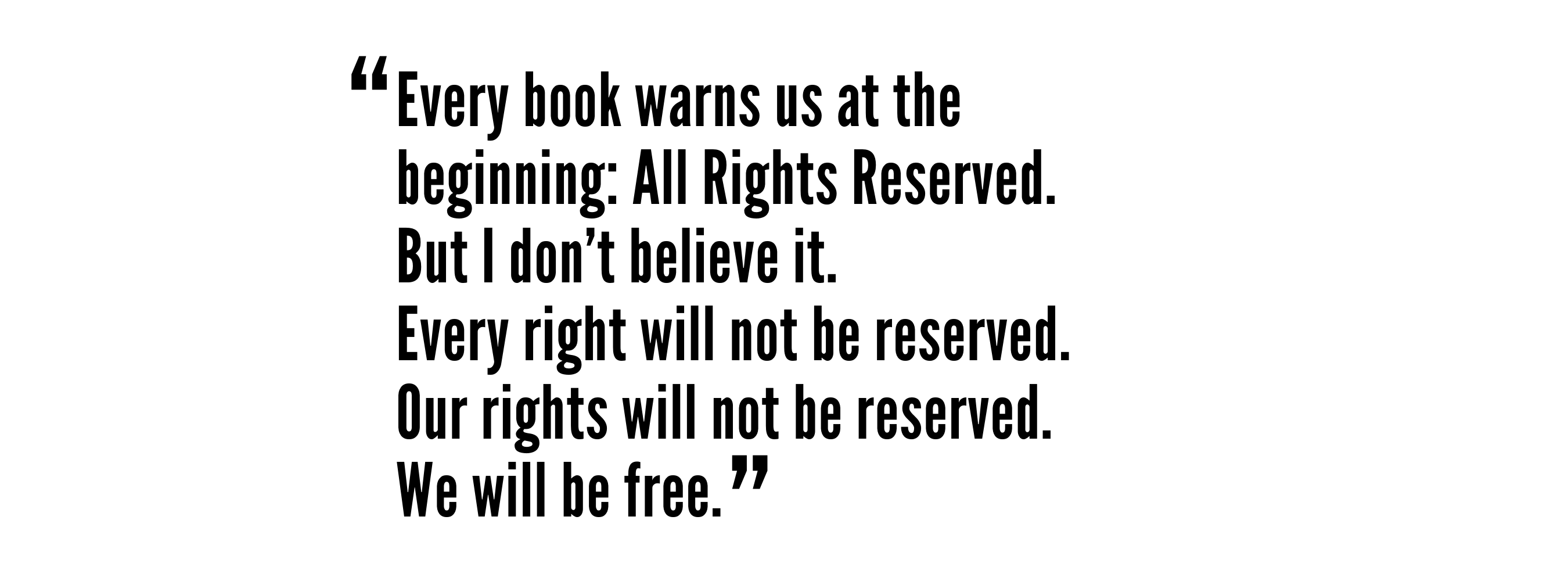 Book Review: All Rights Reserved